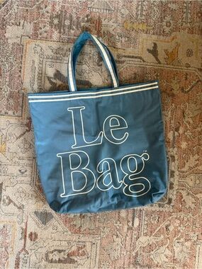 Blue Vintage 'Le Bag' Tote Bag